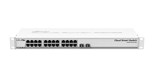 ルーター・ネットワーク機器 Mikrotik CSS326-24G-2S + RM Amazon | Mikrotik CSS326-24G-2S + RMマネージドギガビット